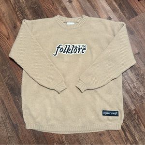 Taylor swift folklore Album Chenille Patch
Crewneck Sweater